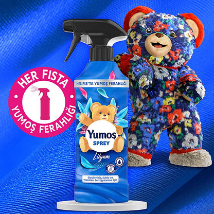 Yumoş Home and Textile Spray Lilyum for Hard-to-Wash Items 450 ml