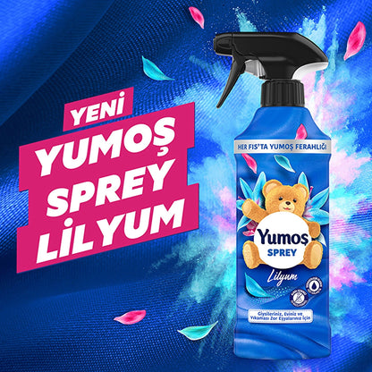 Yumoş Home and Textile Spray Lilyum for Hard-to-Wash Items 450 ml