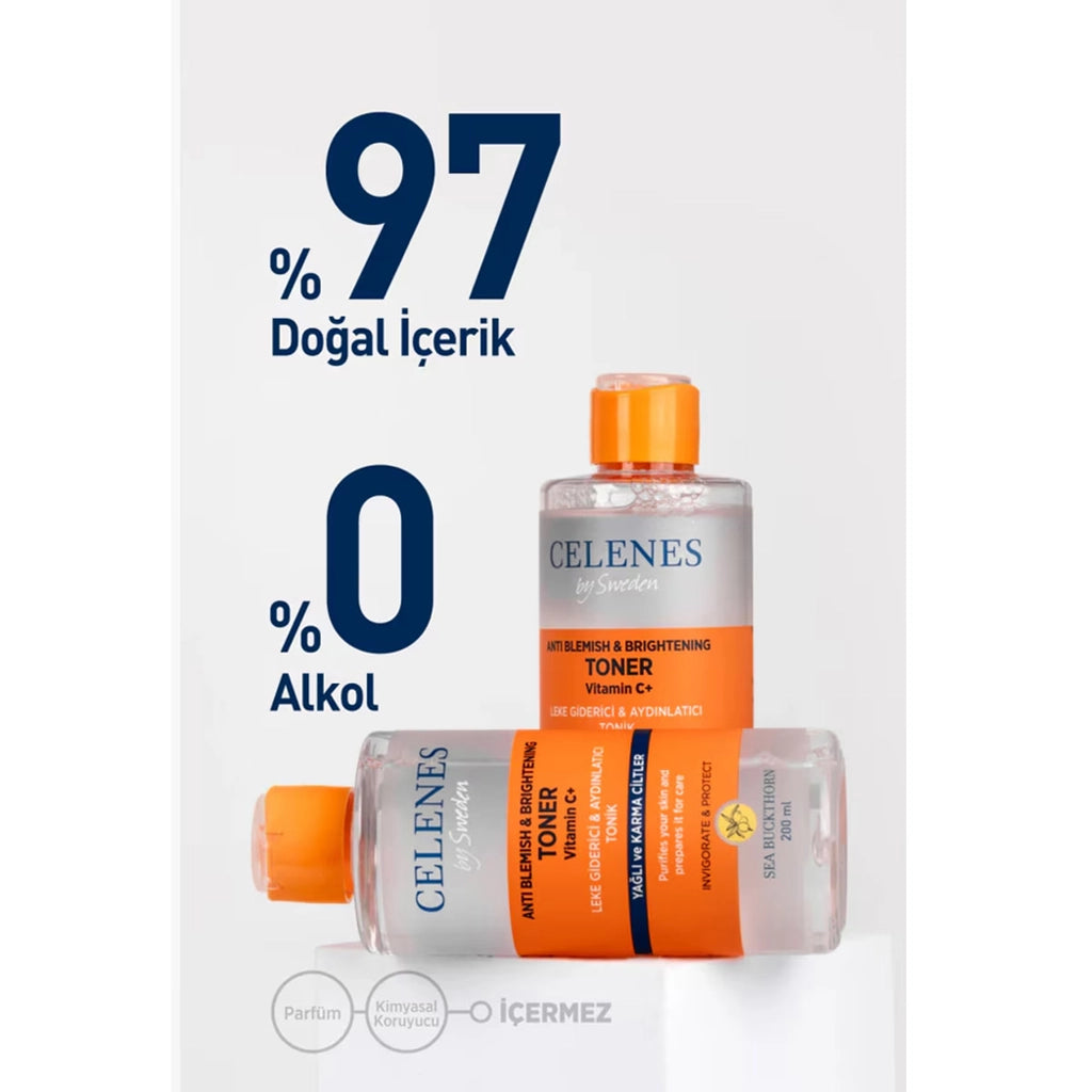 Celenes Sea Buckthorn Spot Remover and Brightening Tonic 200 ml