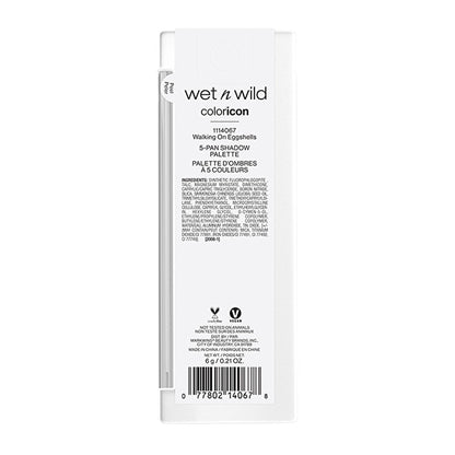 wet n wild Color Icon 5-Piece Eyeshadow Palette Walking On Eggshells