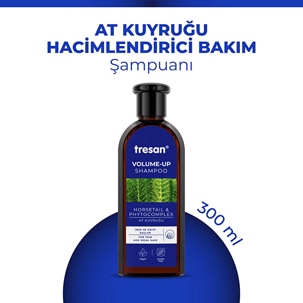 Tresan Horsetail &amp; Phytocomplex Volumizing Care Shampoo 300 ml