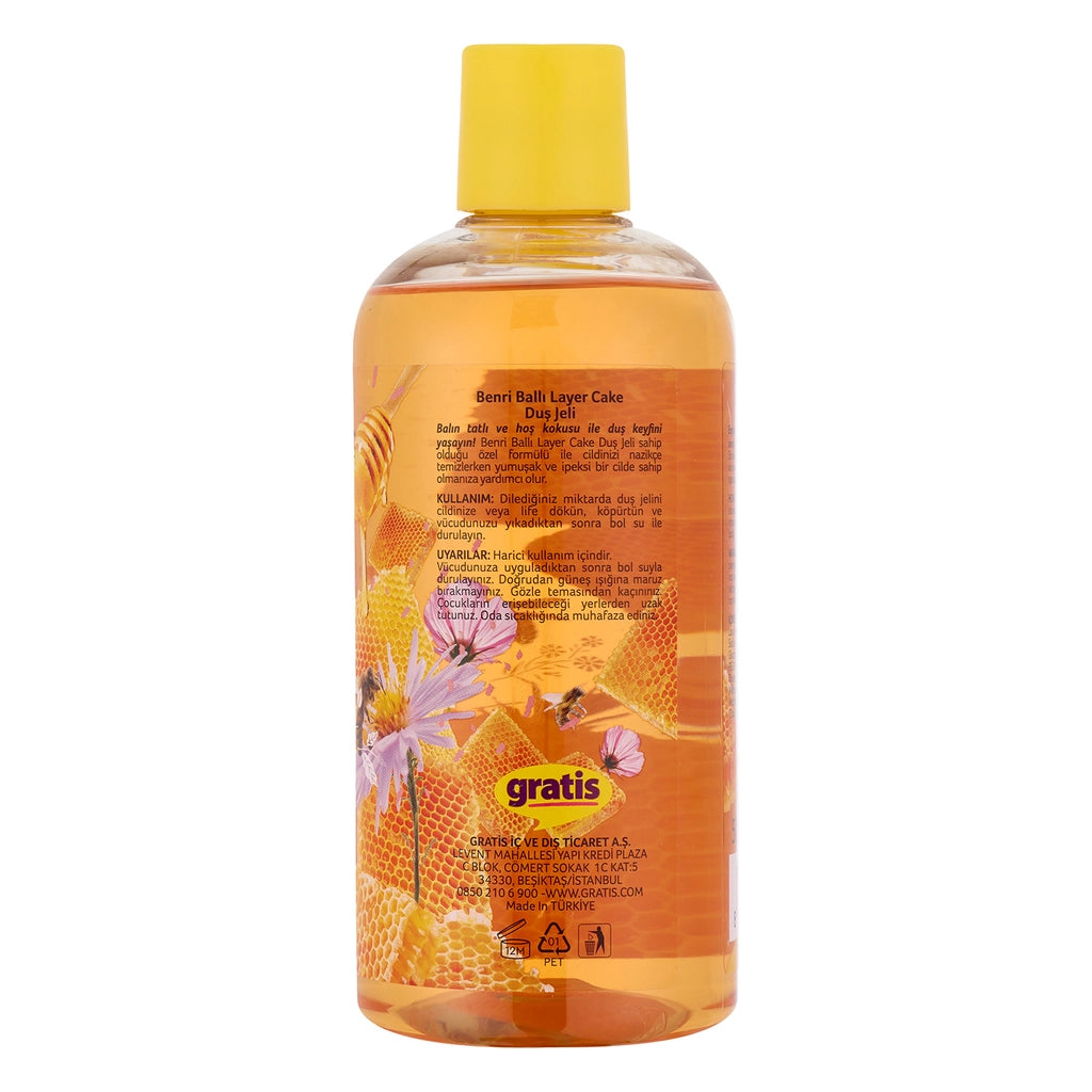 Benri Shower Gel Honey Layer Cake 500 ml