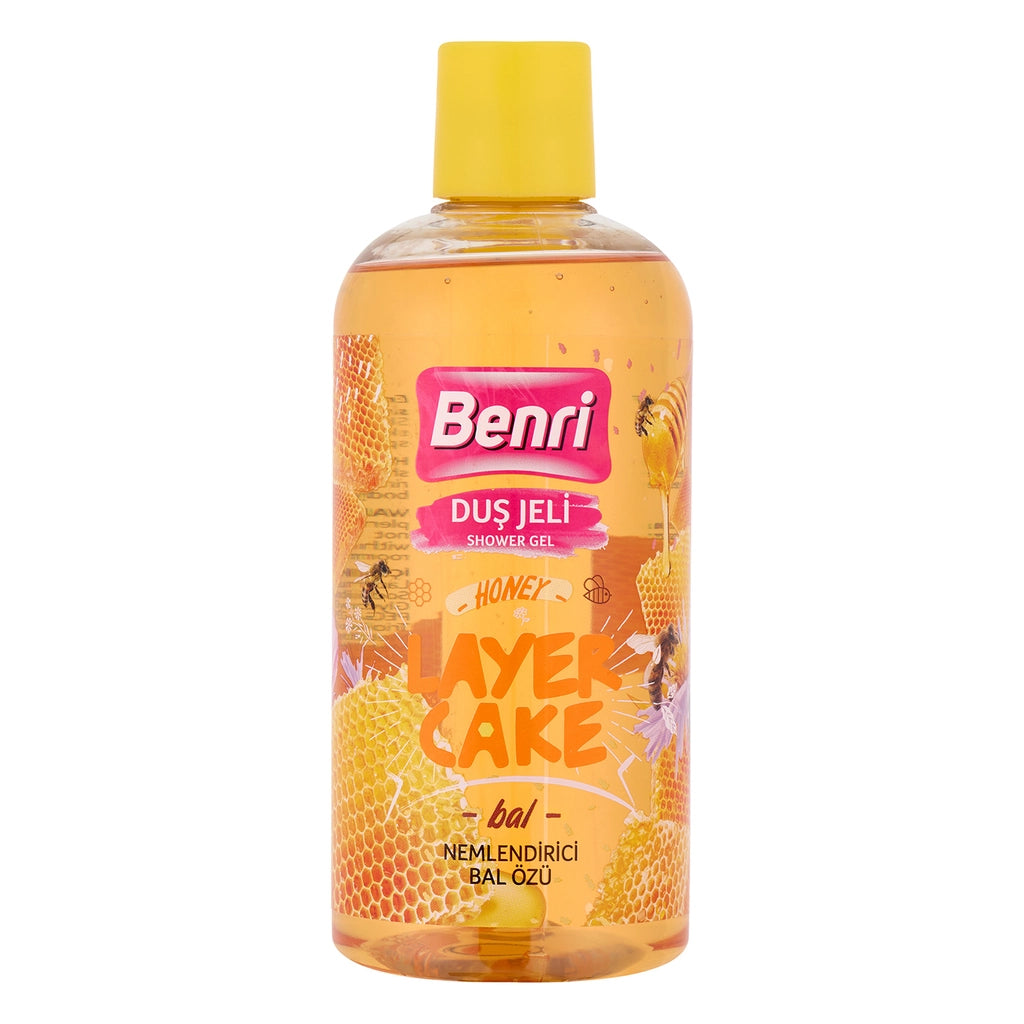 Benri Shower Gel Strawberry Poke Cake 500 ml