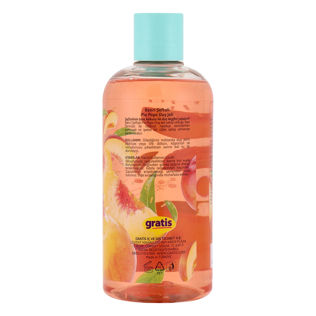Benri Shower Gel Peach Pie Pops 500 ml