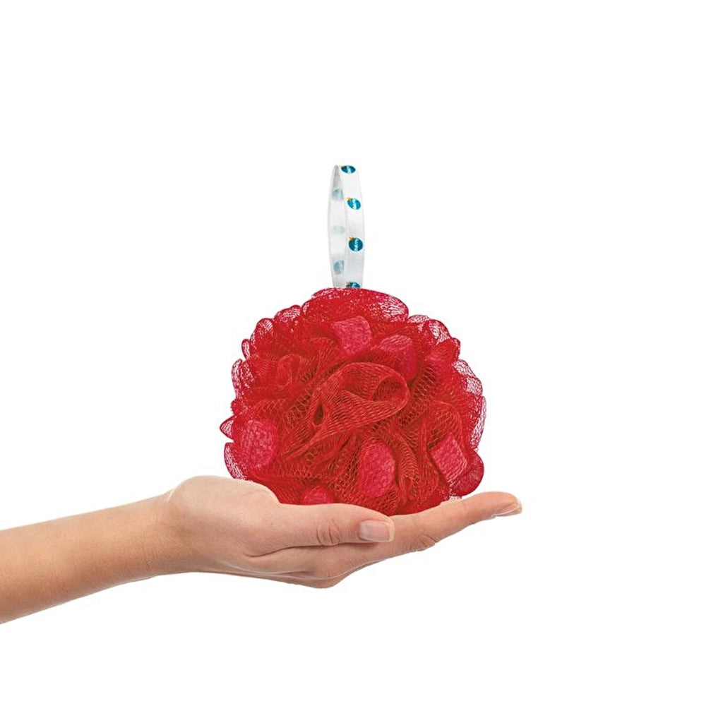 Balmy Strawberry Scented Soap Bath Loofah