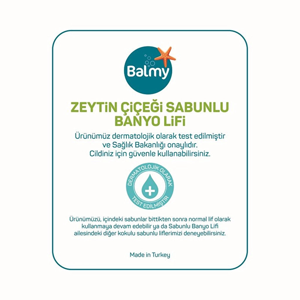 Balmy Olive Blossom Soap Bath Loofah