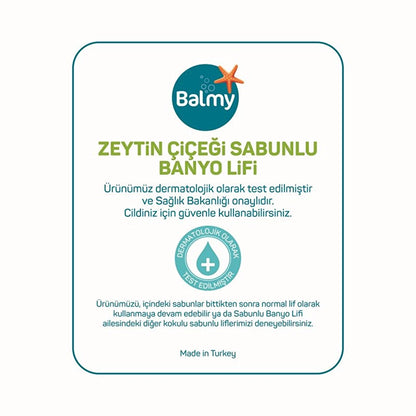Balmy Olive Blossom Soap Bath Loofah
