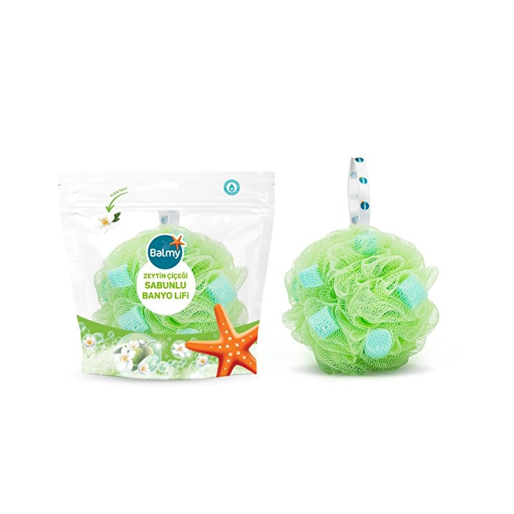 Balmy Olive Blossom Soap Bath Loofah