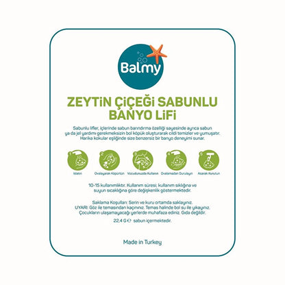 Balmy Olive Blossom Soap Bath Loofah