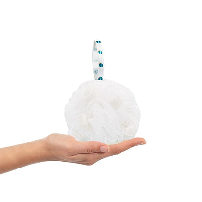 Balmy White Soap Bath Loofah