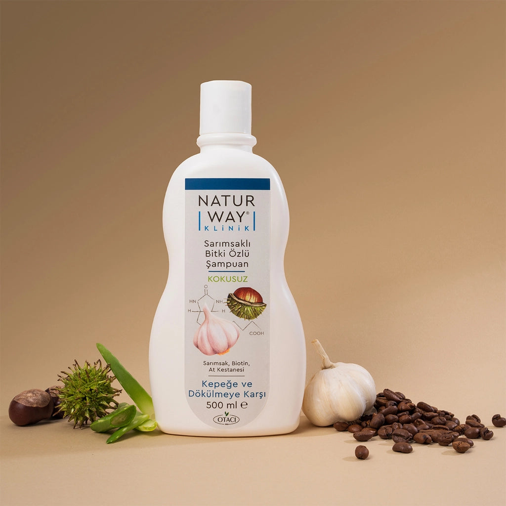 Otacı Naturway Anti-Dandruff and Anti-Hall Garlic Shampoo 500 ml