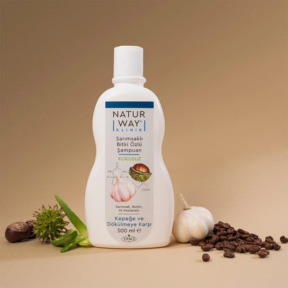 Otacı Naturway Anti-Dandruff and Anti-Hall Garlic Shampoo 500 ml