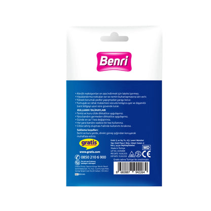Benri Aloe Vera Band-Aid 15-pack