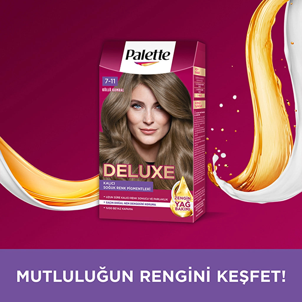 Palette Deluxe Hair Dye 7-11 Ashy Brunette