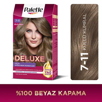 Palette Deluxe Hair Dye 6-11 Ash Chocolate Brown