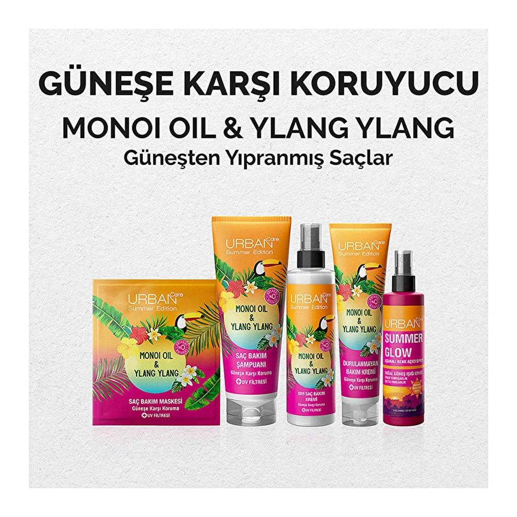 Urban Care Monoi Oil &amp; Ylang Ylang After-Sun Protective Pre-Shower Hair Care Mask 50 ml