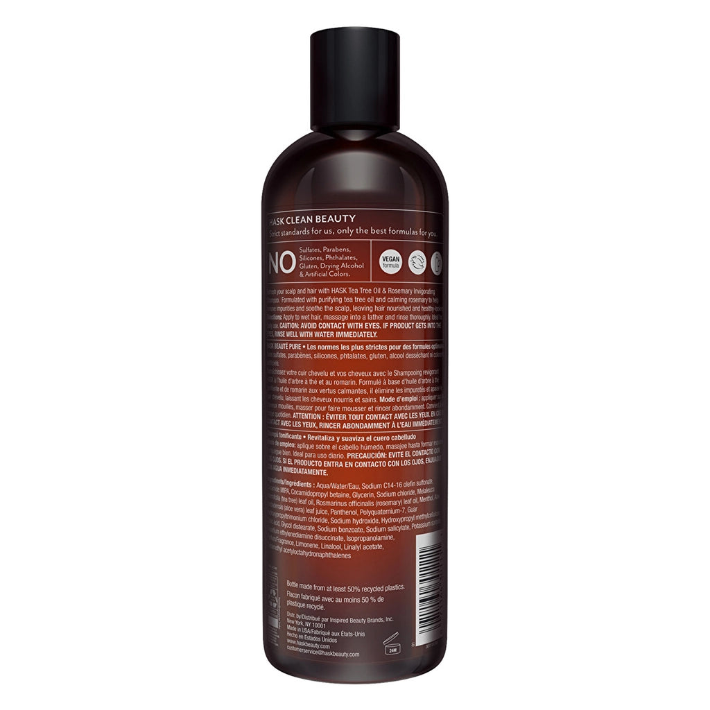 Hask Tea Tree Extract Shampoo 355 ml