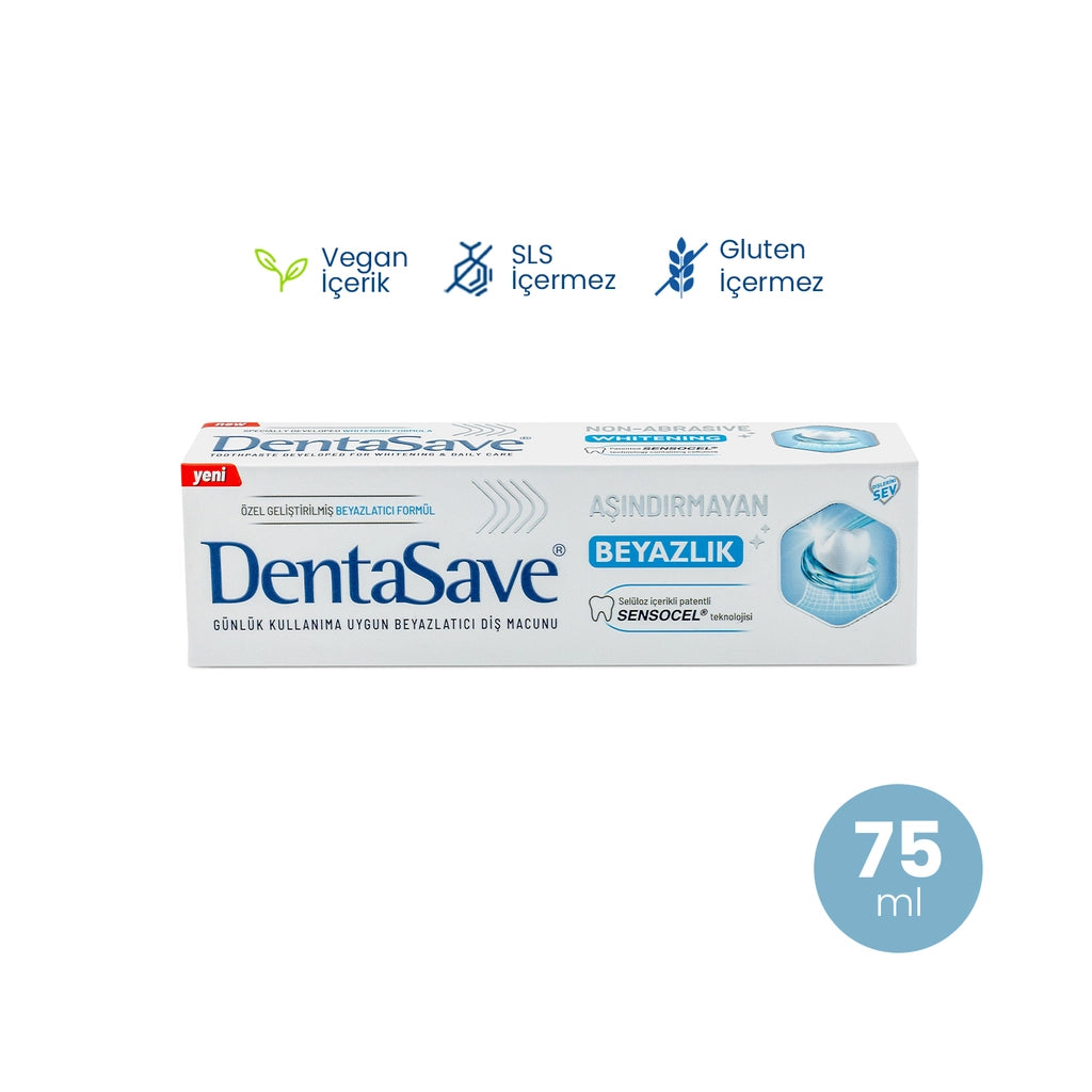 Dentasave Non-Abrasive Whitening Toothpaste 75 ml
