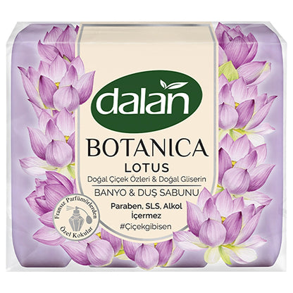 Dalan Botanica Lotus Bath &amp; Shower Soap 150 gr x 4