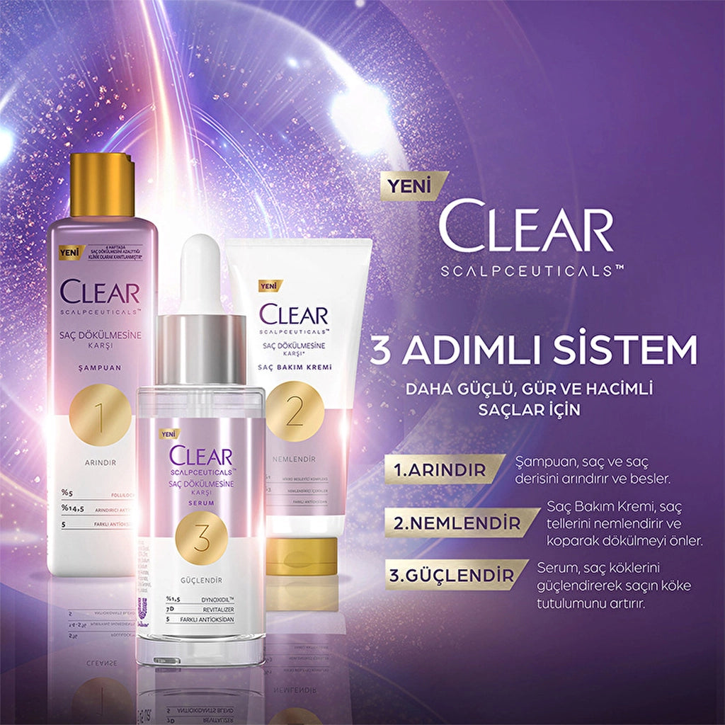 Clear Scalpceuticals Hair Care Shampoo Against Hair Loss 300 ml