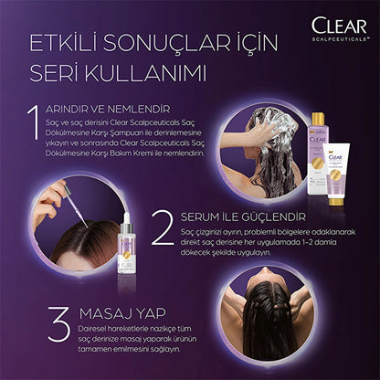 Clear Scalpceuticals Hair Care Shampoo Against Hair Loss 300 ml