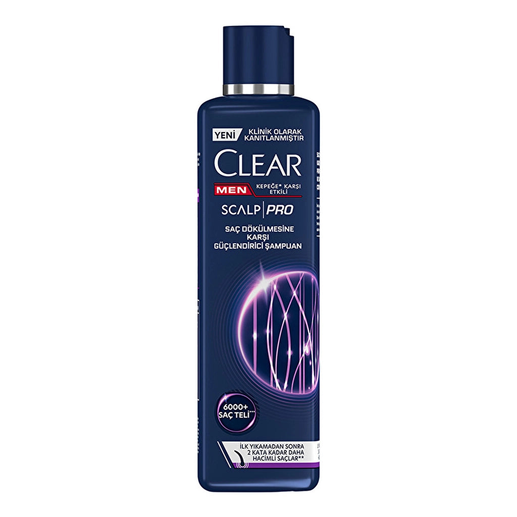 Clear Men Scalp Pro Strengthening Shampoo Effective Against Hair Loss and Dandruff 300 ml