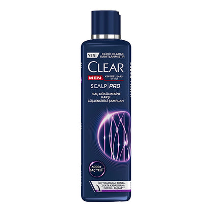Clear Men Scalp Pro Strengthening Shampoo Effective Against Hair Loss and Dandruff 300 ml