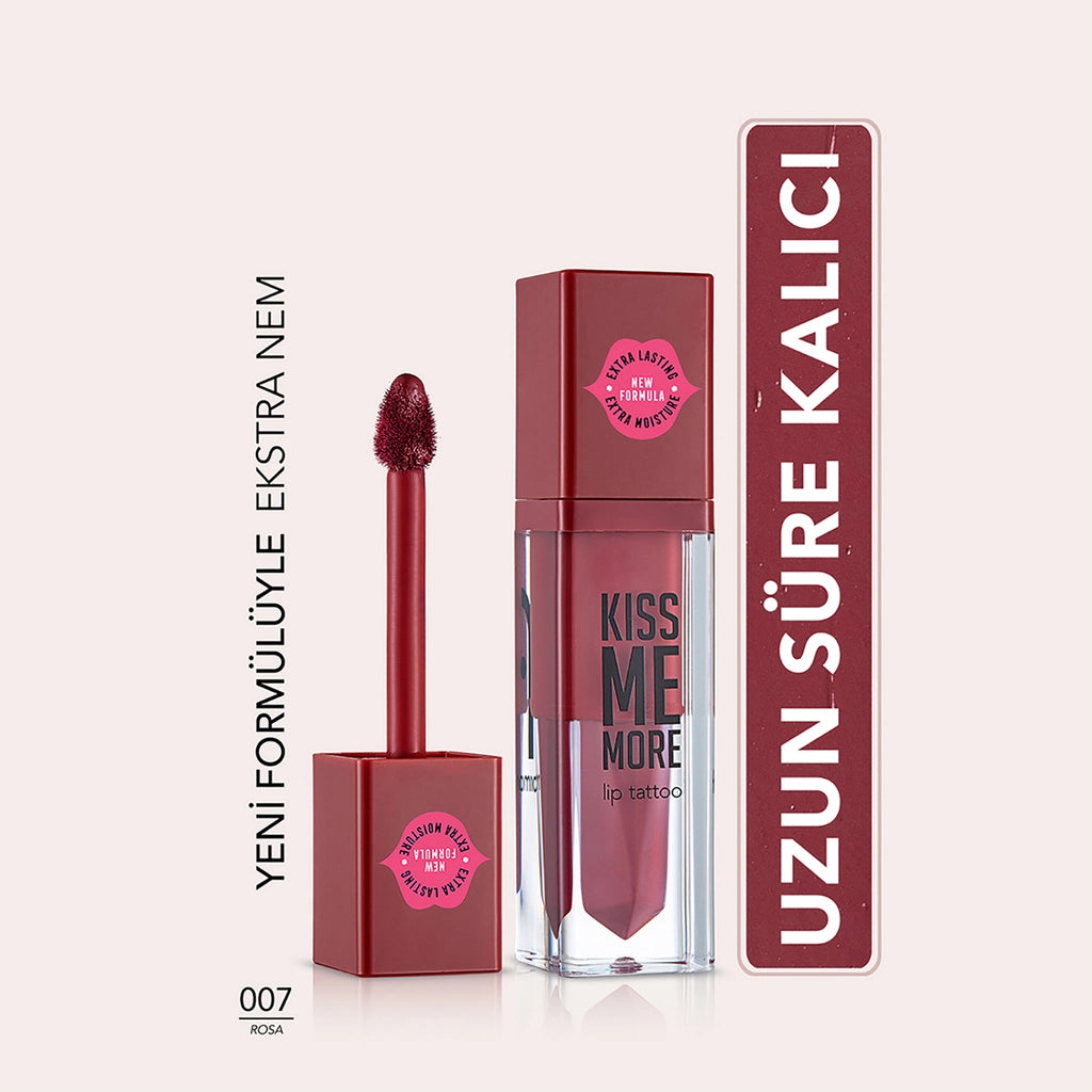 Flormar Kiss Me More Extra Permanent Liquid Matte Lipstick 004 Peach