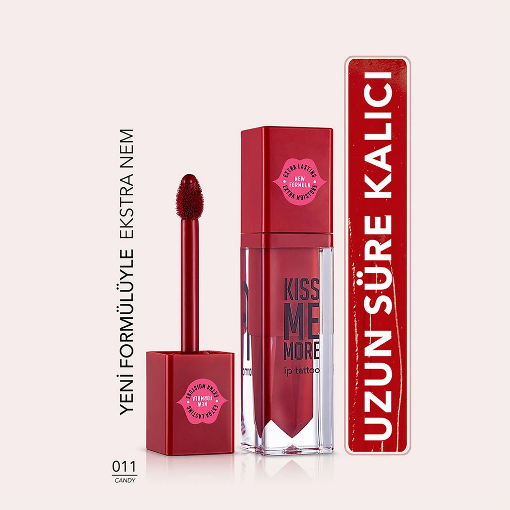 Flormar Kiss Me More Extra Permanent Liquid Matte Lipstick 004 Peach