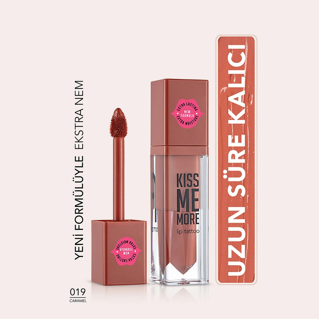 Flormar Kiss Me More Extra Permanent Liquid Matte Lipstick 004 Peach