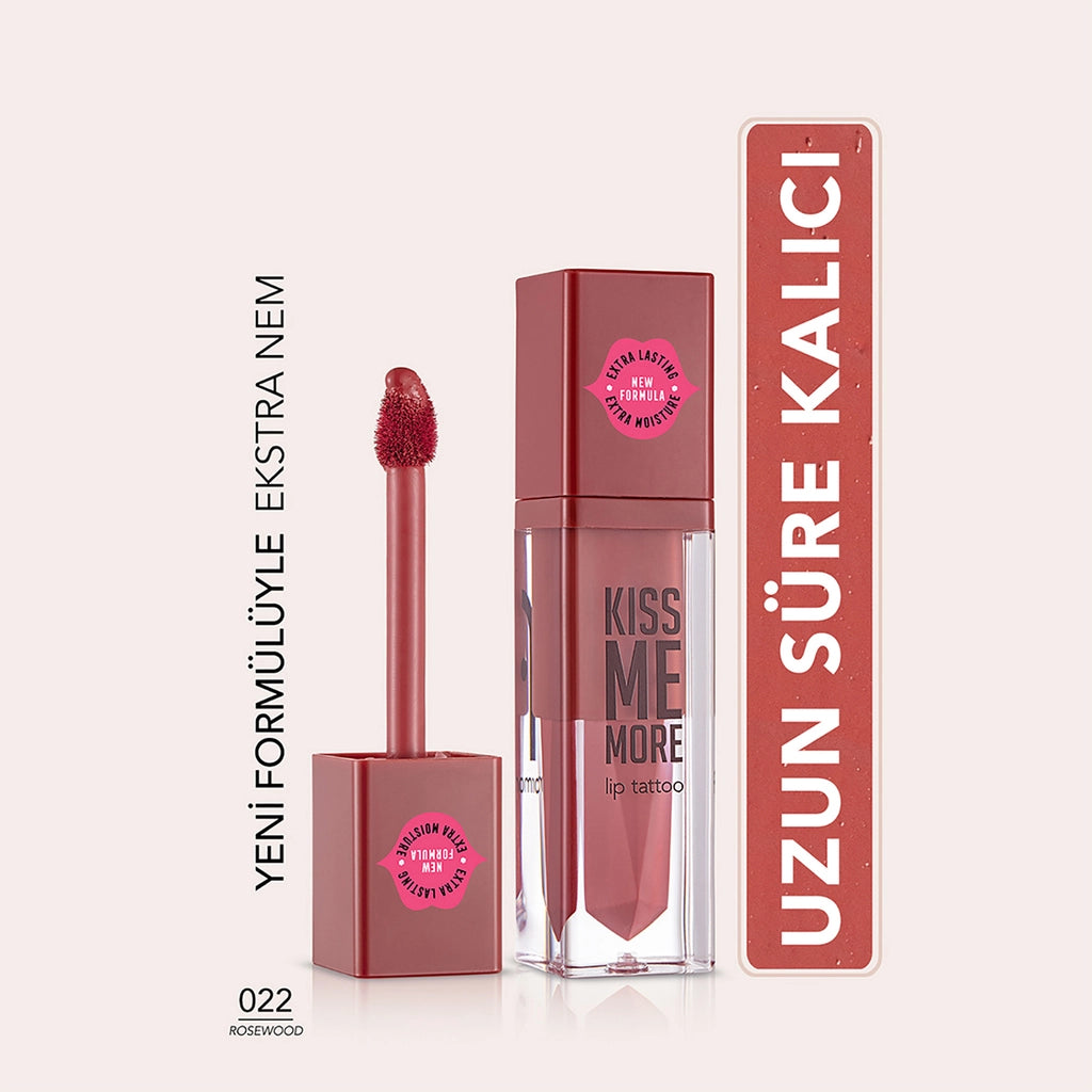 Flormar Kiss Me More Extra Permanent Liquid Matte Lipstick 004 Peach