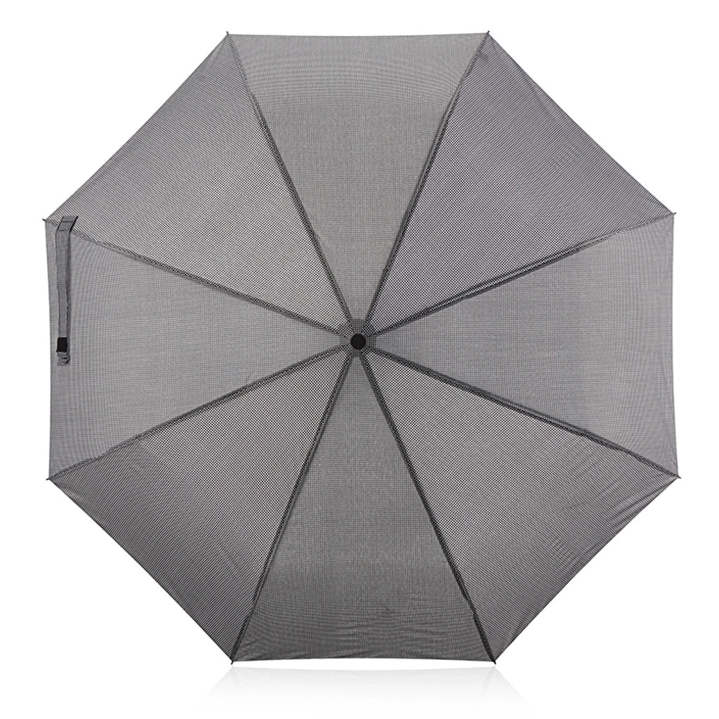 Eklips Black Houndstooth Automatic Umbrella