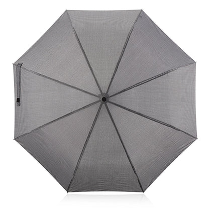 Eklips Black Houndstooth Automatic Umbrella