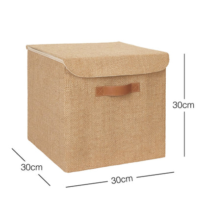 Ocean Home Box with Jute Lid 30 x 30 x 30 cm