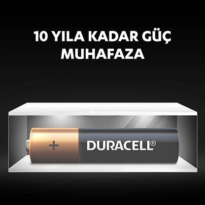 Duracell Basic Slim Pen Batteries 4 AAA