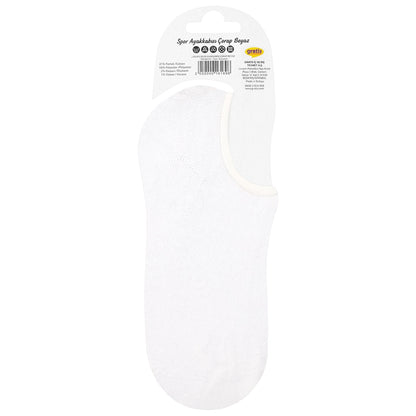 Eklips Sneaker Socks White