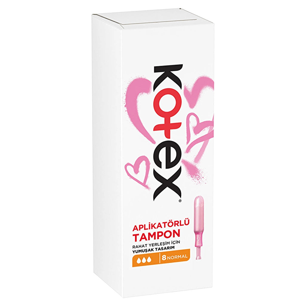 Kotex Tampon with Applicator Regular 8 Pack