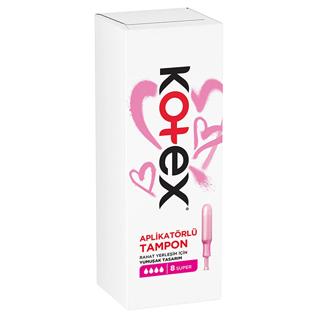 Kotex Tampon Super 8 Pack with Applicator