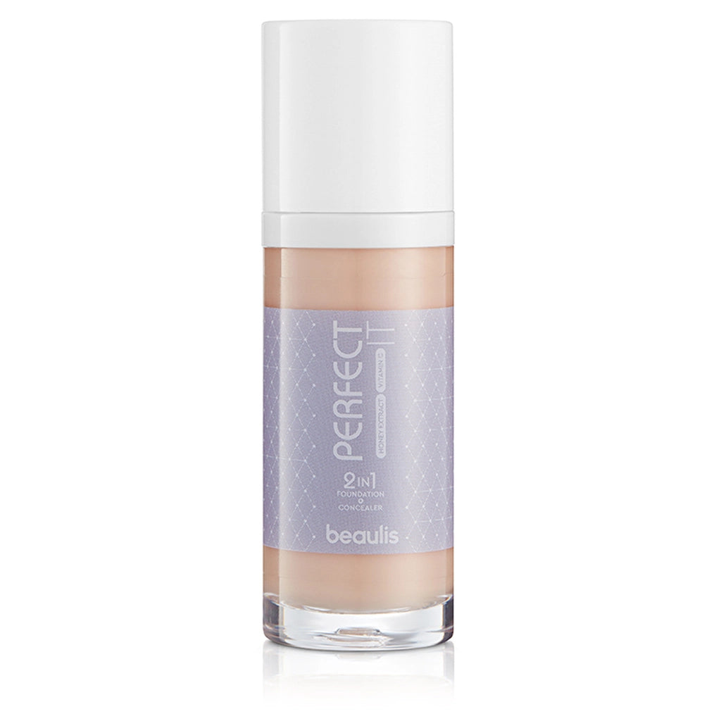 Beaulis Perfect It 2 in 1 Foundation &amp; Concealer 132 Pale Almond