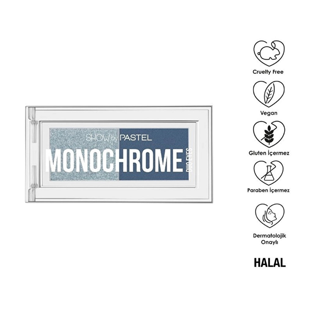 Show by Pastel Monochrome Duo Eyes Double Eyeshadow Palette 24 Let&