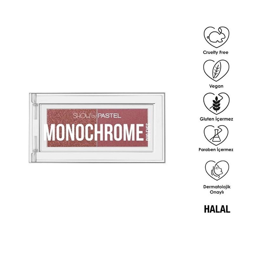 Show by Pastel Monochrome Duo Eyes Double Eyeshadow Palette 24 Let&
