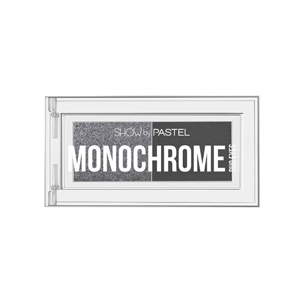 Show by Pastel Monochrome Duo Eyes Dual Eyeshadow Palette 32 Blackout