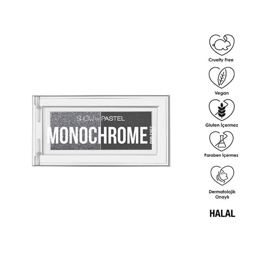 Show by Pastel Monochrome Duo Eyes Double Eyeshadow Palette 24 Let&
