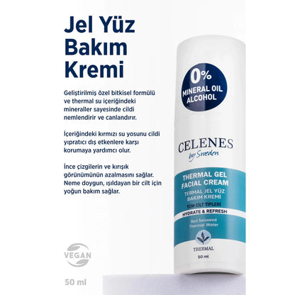 Celenes Thermal Moisturizing and Revitalizing Thermal Daily Face Care Cream 50 ml