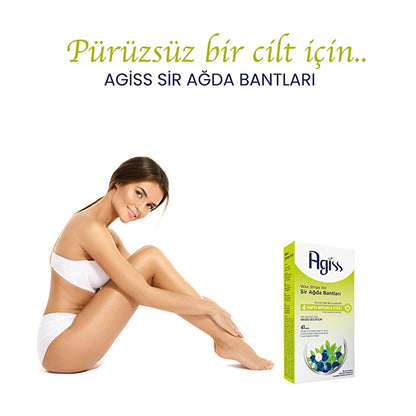 Agiss Waxing Strips Body, Armpit, Bikini and Face Area 41 Pack (For Sensitive Skin)