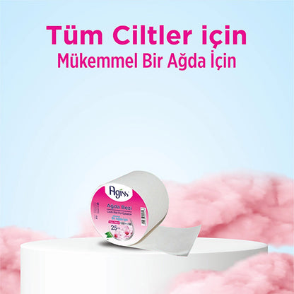 Agiss Waxing Cloth 25 m Roll