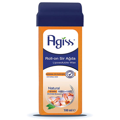 Agiss Roll-On Wax For Normal Skin (Natural) 100 ml