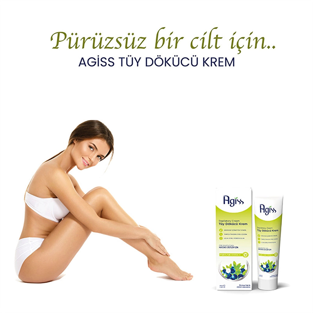 Agiss Depilatory Cream For Sensitive Skin 100 ml