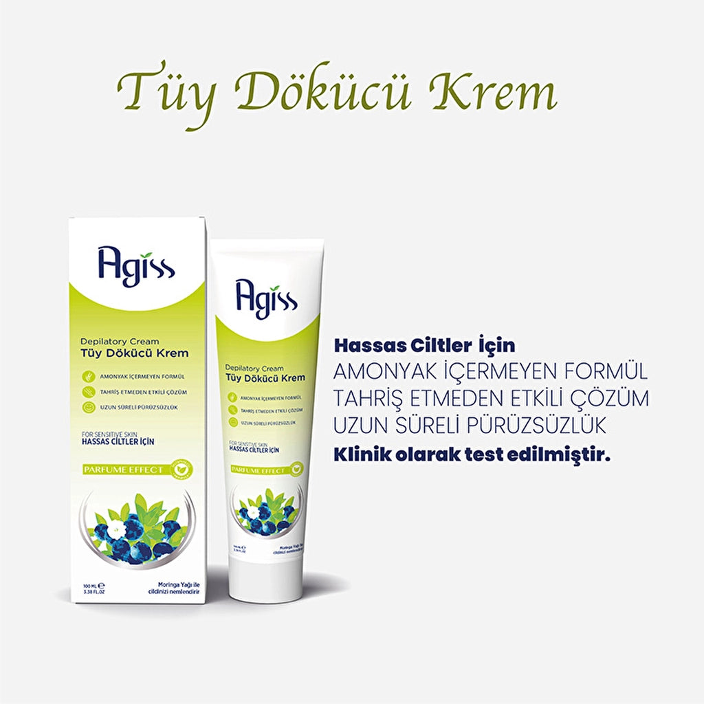 Agiss Depilatory Cream For Sensitive Skin 100 ml