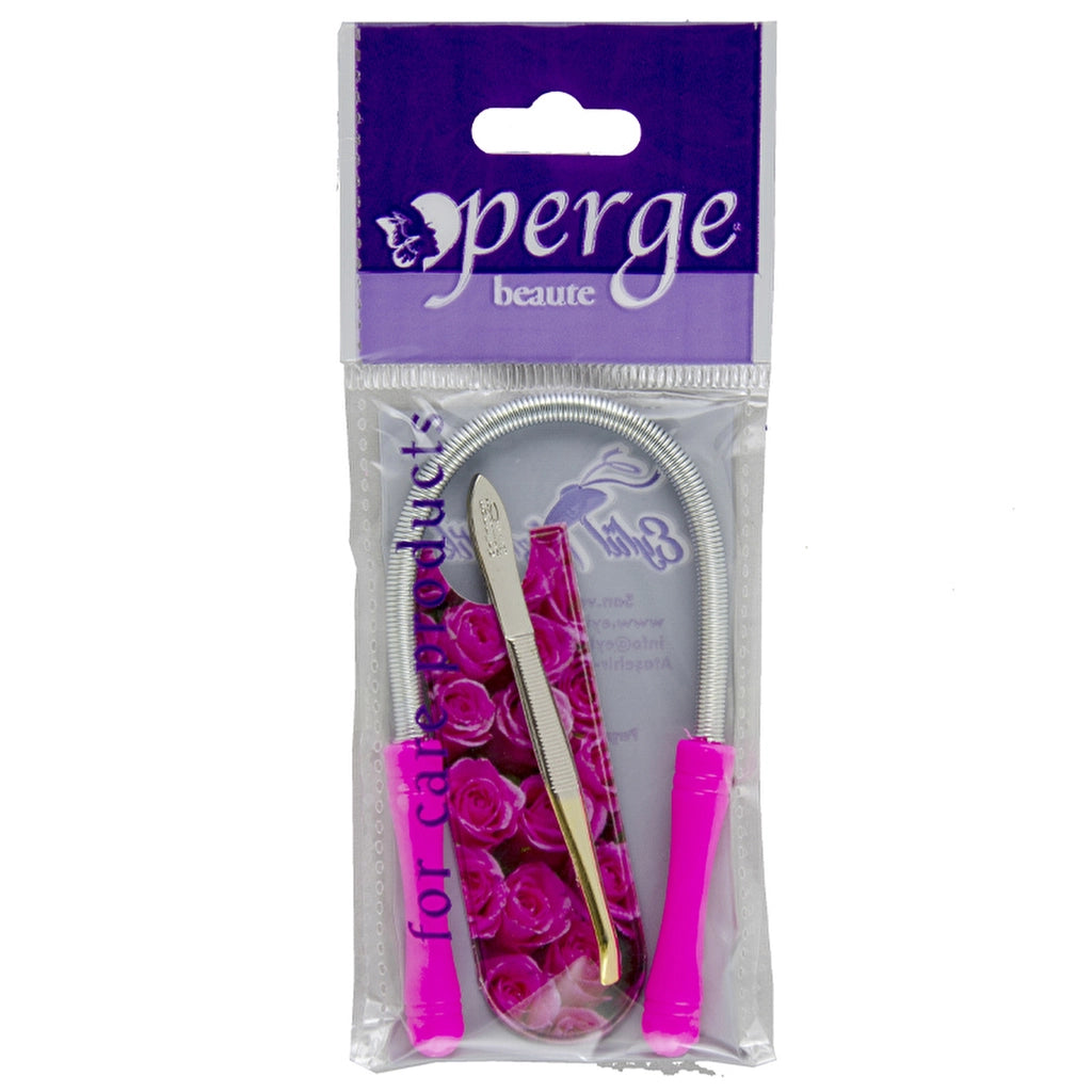 Perge Tweezers Epilation Spring Set